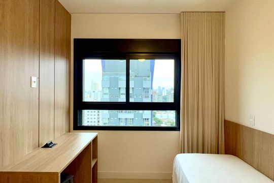 Quarto de apartamento à venda com 2 quartos, 82m² em Pinheiros, São Paulo