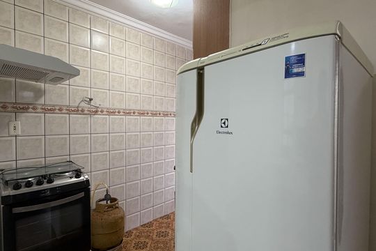 Cozinha de apartamento para alugar com 2 quartos, 93m² em Boqueirão, Santos