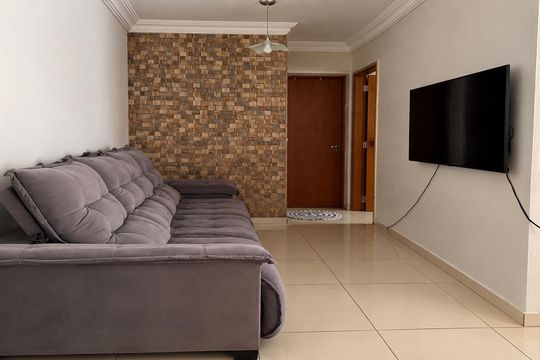 Sala de apartamento para alugar com 2 quartos, 60m² em Setor Candida de Morais, Goiânia
