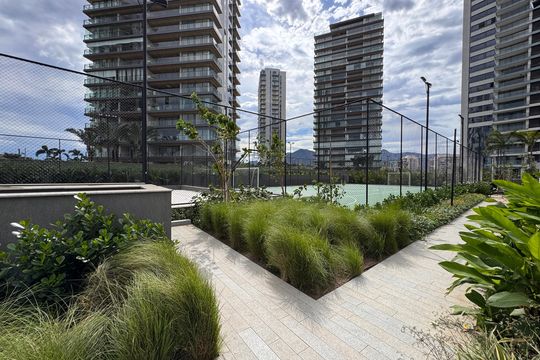 Área comum de apartamento para alugar com 3 quartos, 130m² em Barra da Tijuca, Rio de Janeiro