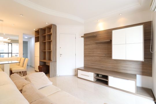 Sala de apartamento para alugar com 3 quartos, 98m² em Perdizes, São Paulo
