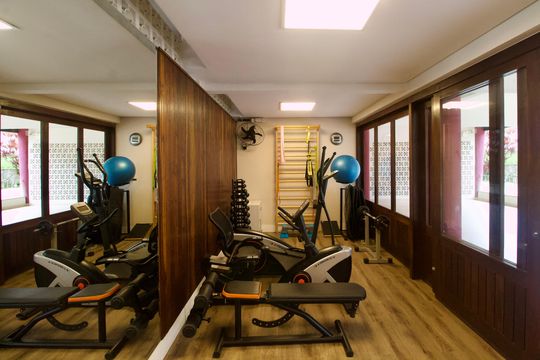 Área comum - Academia de apartamento à venda com 3 quartos, 200m² em Batel, Curitiba