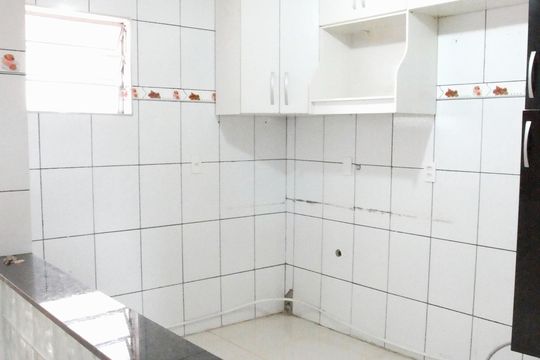 Cozinha de apartamento à venda com 2 quartos, 47m² em Grajaú, São Paulo