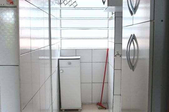 Área de Serviço de apartamento à venda com 2 quartos, 47m² em Grajaú, São Paulo