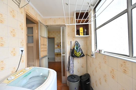 Lavanderia de apartamento à venda com 3 quartos, 84m² em Mirandópolis, São Paulo