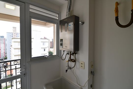 Área de Serviço de apartamento para alugar com 1 quarto, 45m² em Cambuí, Campinas