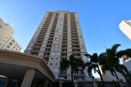 Fachada do Prédio de apartamento para alugar com 1 quarto, 45m² em Cambuí, Campinas