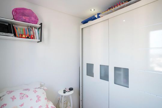 Quarto de apartamento à venda com 2 quartos, 52m² em Campestre, São Caetano do Sul
