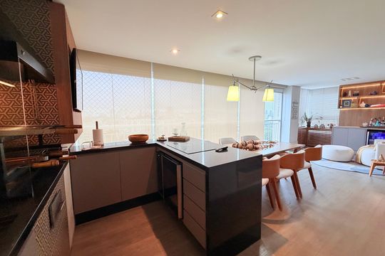 Varanda de apartamento à venda com 3 quartos, 130m² em Jardim Dom Bosco, São Paulo