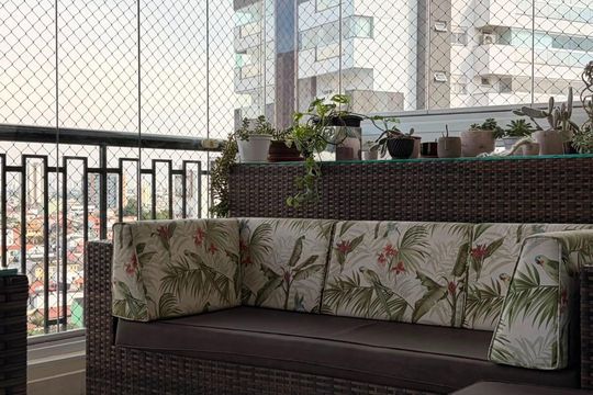 Varanda de apartamento à venda com 3 quartos, 182m² em Vila Rosalia, Guarulhos