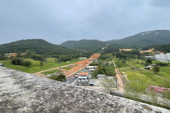 Vista da Suíte de apartamento para alugar com 3 quartos, 98m² em Pedra Branca, Palhoça