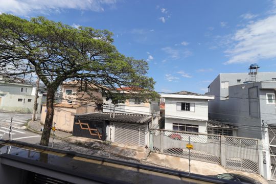 Vista da Sacada da Suíte de apartamento à venda com 2 quartos, 57m² em Jardim Pilar, Santo André