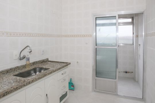 Cozinha e Área de Serviço de apartamento para alugar com 1 quarto, 50m² em Vila Leopoldina, São Paulo