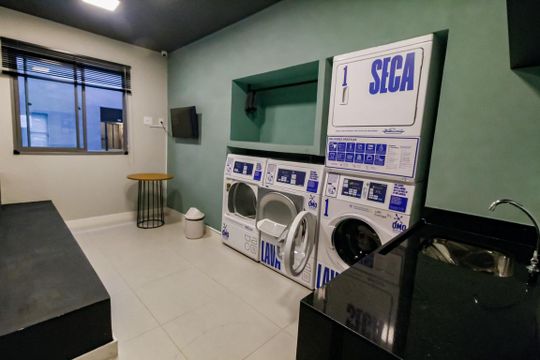 Lavanderia de apartamento para alugar com 2 quartos, 40m² em Vila Andrade, São Paulo