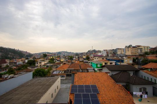 Vista da cobertura de apartamento para alugar com 2 quartos, 74m² em Jardim Silvana, Santo André