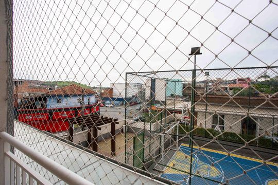 Varanda da Sala de apartamento à venda com 3 quartos, 64m² em Centro, Diadema