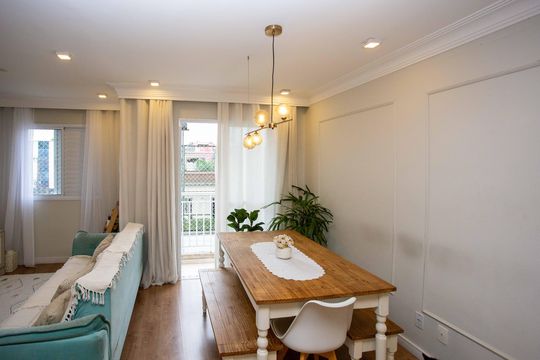 Sala de apartamento à venda com 3 quartos, 64m² em Centro, Diadema
