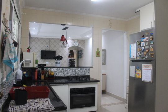 Cozinha de casa à venda com 3 quartos, 186m² em Osvaldo Cruz, São Caetano do Sul