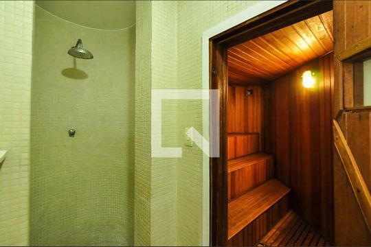 Área comum - Sauna de apartamento à venda com 1 quarto, 76m² em Pinheiros, São Paulo