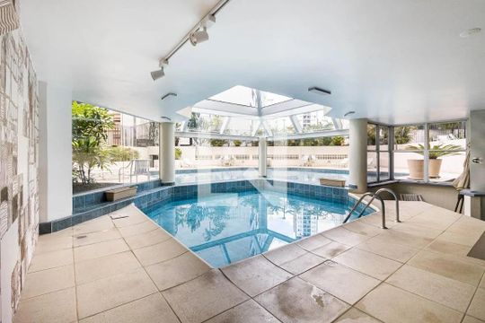 Área comum - Piscina de apartamento à venda com 1 quarto, 76m² em Pinheiros, São Paulo