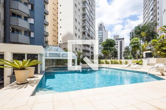 Área comum - Piscina de apartamento à venda com 1 quarto, 76m² em Pinheiros, São Paulo