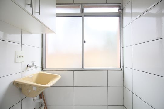 Área de Serviço de apartamento para alugar com 2 quartos, 42m² em Super Quadra Morumbi, São Paulo