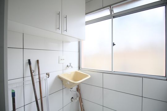 Área de Serviço de apartamento para alugar com 2 quartos, 42m² em Super Quadra Morumbi, São Paulo