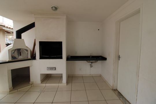 Área comum - Churrasqueira de apartamento para alugar com 2 quartos, 47m² em Vila Fiori, Sorocaba