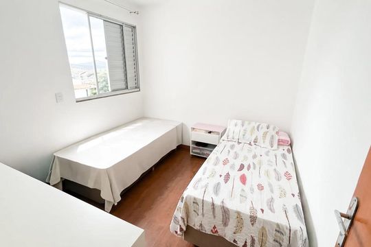 Quarto de apartamento à venda com 4 quartos, 100m² em Fernão Dias, Belo Horizonte