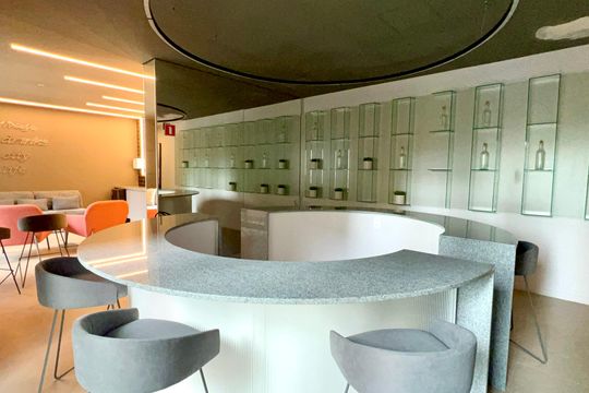 Área comum de kitnet/studio para alugar com 1 quarto, 25m² em Vila Nova Conceição, São Paulo