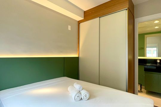 Suite de apartamento para alugar com 1 quarto, 25m² em Vila Nova Conceição, São Paulo
