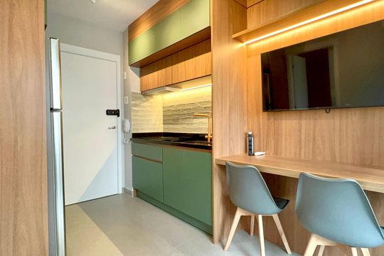 Apartamento para alugar com 1 quarto, 25m² em Vila Nova Conceição, São Paulo