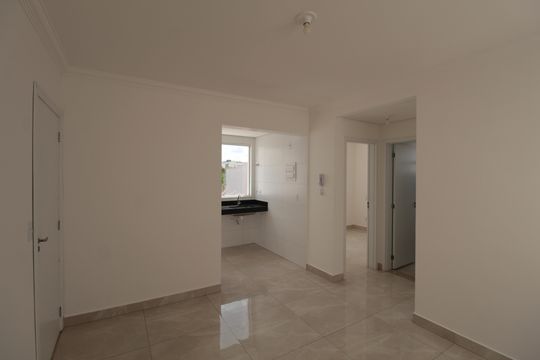 Sala de apartamento para alugar com 2 quartos, 44m² em Santa Monica, Belo Horizonte