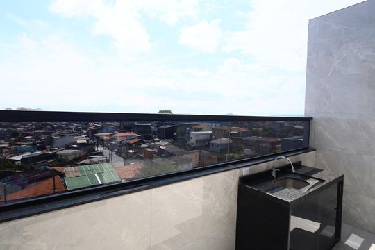 Sala/Cozinha de apartamento para alugar com 2 quartos, 52m² em Veloso, Osasco