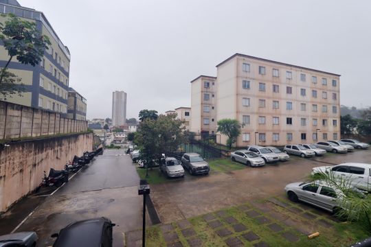Vista da Área Comum - Churrasqueira de apartamento à venda com 2 quartos, 40m² em Vila Lutécia, Santo André