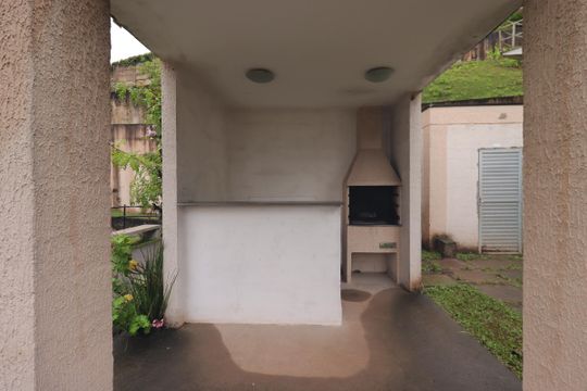 Área Comum - Churrasqueira de apartamento à venda com 2 quartos, 40m² em Vila Lutécia, Santo André