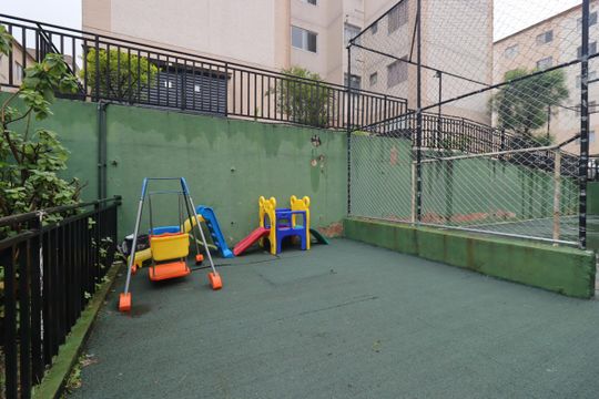 Área Comum - Playground de apartamento à venda com 2 quartos, 40m² em Vila Lutécia, Santo André
