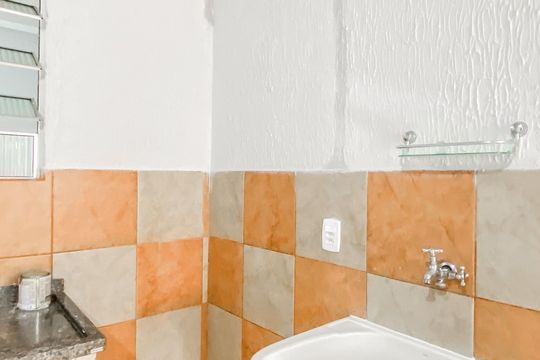 Área de Serviço de casa para alugar com 2 quartos, 80m² em Jardim Castelo, São Paulo