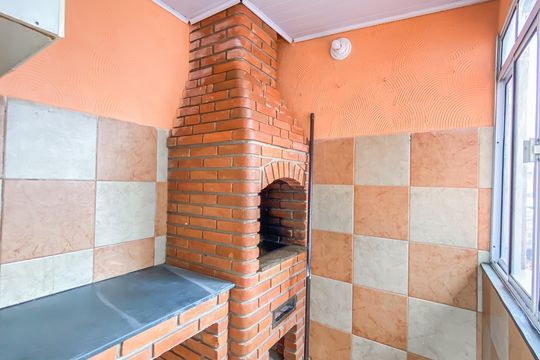 Churrasqueira de casa para alugar com 2 quartos, 80m² em Jardim Castelo, São Paulo