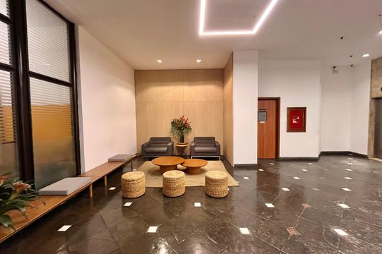 Área comum de apartamento à venda com 1 quarto, 55m² em Copacabana, Rio de Janeiro