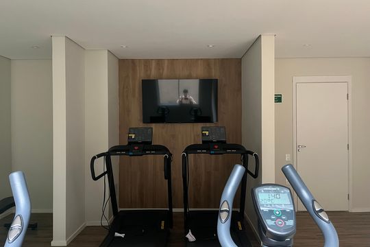 Área comum - Academia de apartamento para alugar com 2 quartos, 32m² em Várzea da Barra Funda, São Paulo