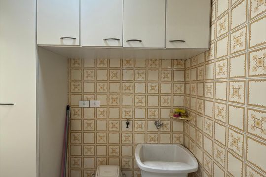Cozinha e Área de Serviço de apartamento para alugar com 2 quartos, 60m² em Baeta Neves, São Bernardo do Campo