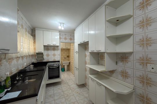 Cozinha e Área de Serviço de apartamento para alugar com 2 quartos, 60m² em Baeta Neves, São Bernardo do Campo