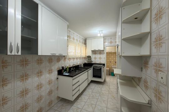 Cozinha e Área de Serviço de apartamento para alugar com 2 quartos, 60m² em Baeta Neves, São Bernardo do Campo