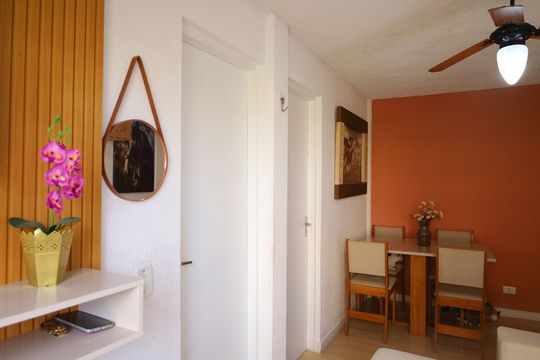 Sala de apartamento à venda com 2 quartos, 50m² em Colônia (zona Leste), São Paulo