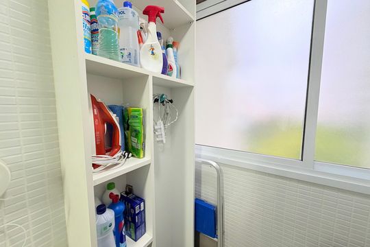 Lavanderia de apartamento à venda com 1 quarto, 54m² em Jardim das Acacias, São Paulo