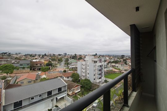 Sacada Suíte de apartamento à venda com 2 quartos, 50m² em Capão Raso, Curitiba