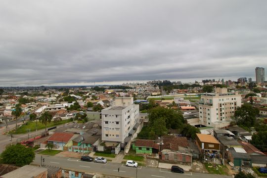 Terraço vista de apartamento à venda com 2 quartos, 50m² em Capão Raso, Curitiba