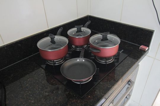 Cozinha e Área de Serviço de apartamento para alugar com 2 quartos, 70m² em São Francisco, Belo Horizonte