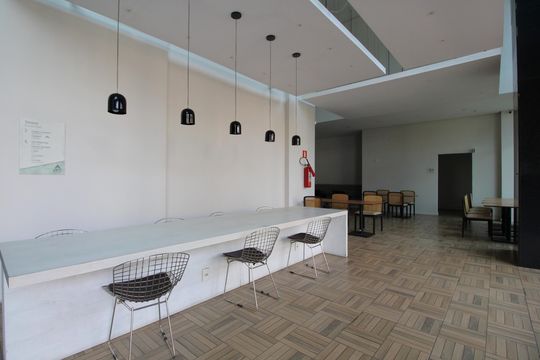Área comum - Salão de festas de kitnet/studio para alugar com 1 quarto, 32m² em Jacarepaguá, Rio de Janeiro